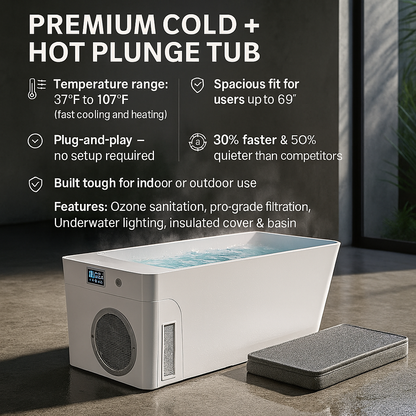 The Cold + Hot Tub